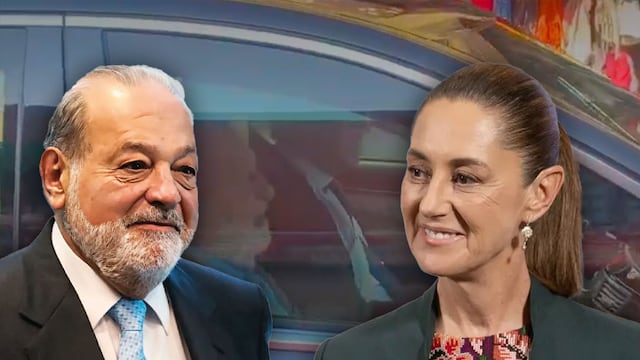 Carlos Slim se reúne con Claudia Sheinbaum en Palacio Nacional