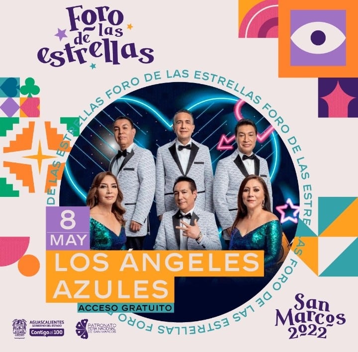 Los Ángeles Azules en Feria de San Marcos 2022