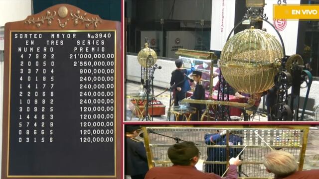 Resultados Sorteo Mayor 3940 de Lotería Nacional: Ganadores de hoy 20 de agosto