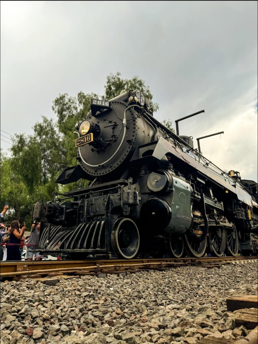 Locomotora La Emperatriz en CDMX