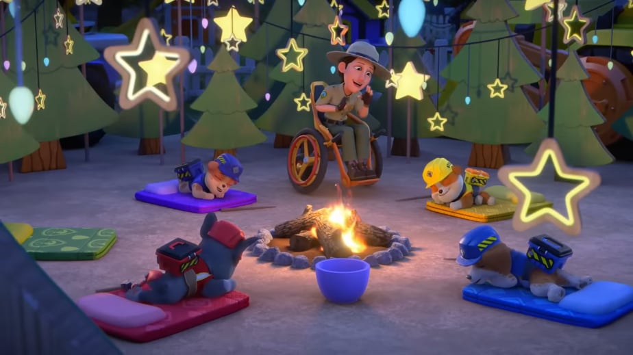 Paw Patrol por el Día Nacional de Regalar