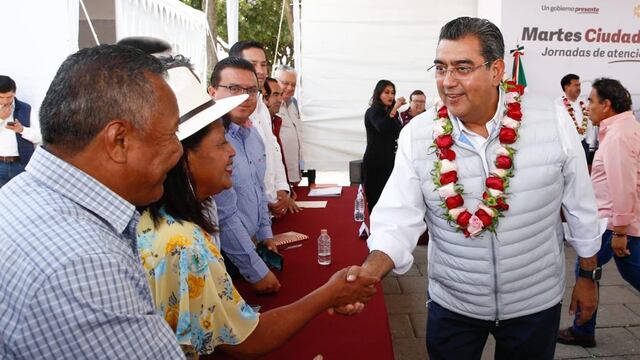 El gobernador Sergio Salomón Céspedes lleva el “Martes Ciudadanos”