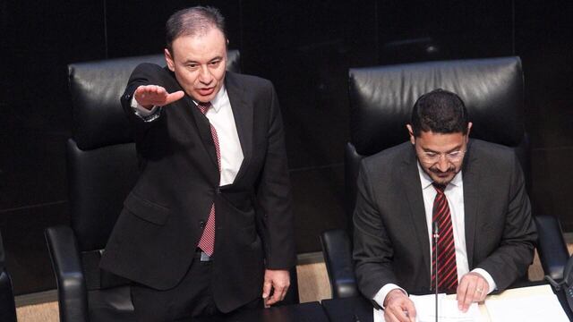 Comparecencia de Alfonso Durazo en el Senado de la República.