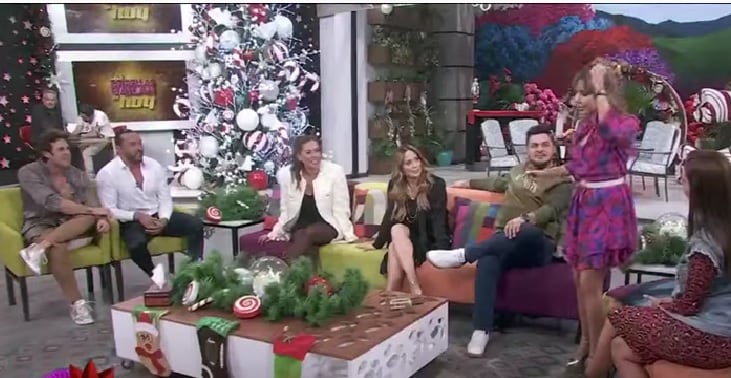 Andrea Escalona imita el baile de Laura Bozzo