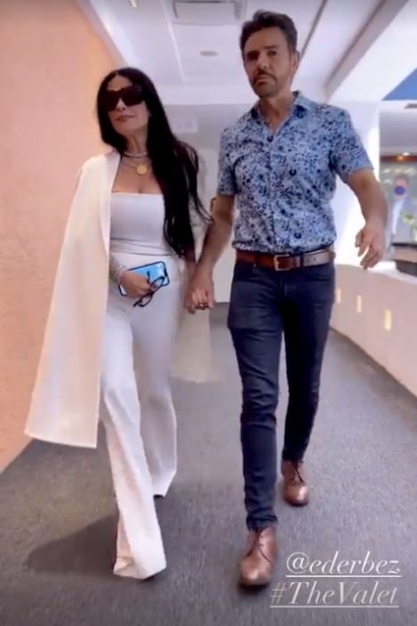Eugenio Derbez y Martha Debayle
