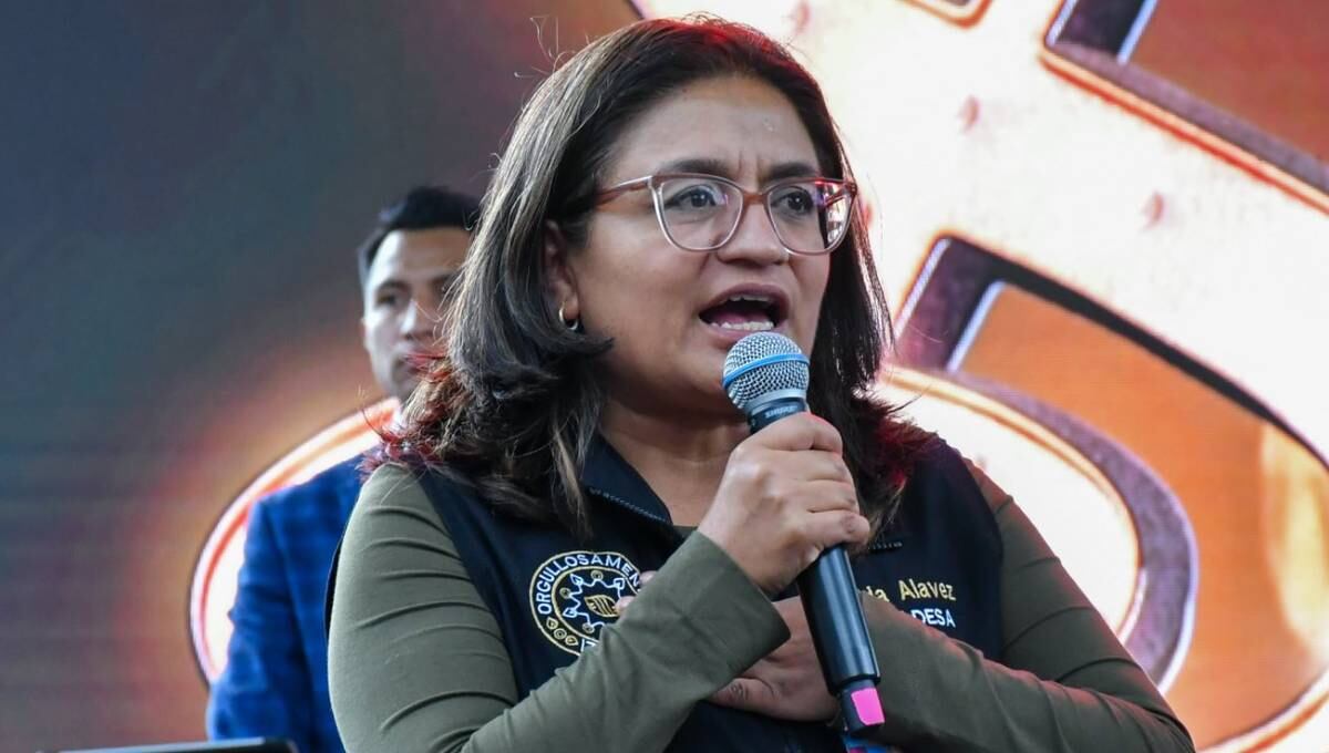 Aleida Alavez, alcaldesa en Iztapalapa