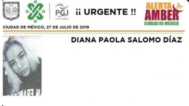 Diana Paola Salomo Díaz tiene 16 años