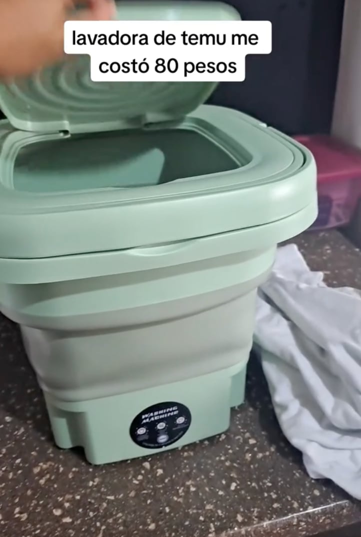 Lavadora portátil de Temu