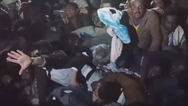 Estampida humana deja más de 80 muertos en Yemen