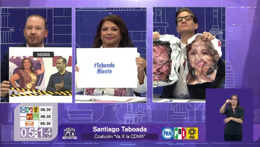 ¿Quién ganó el segundo debate CDMX? Clara Brugada, Santiago Taboada y Salomón Chertorivski tuvieron estos aciertos