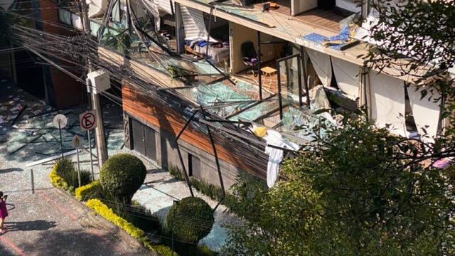 Explosión en avenida Coyoacán