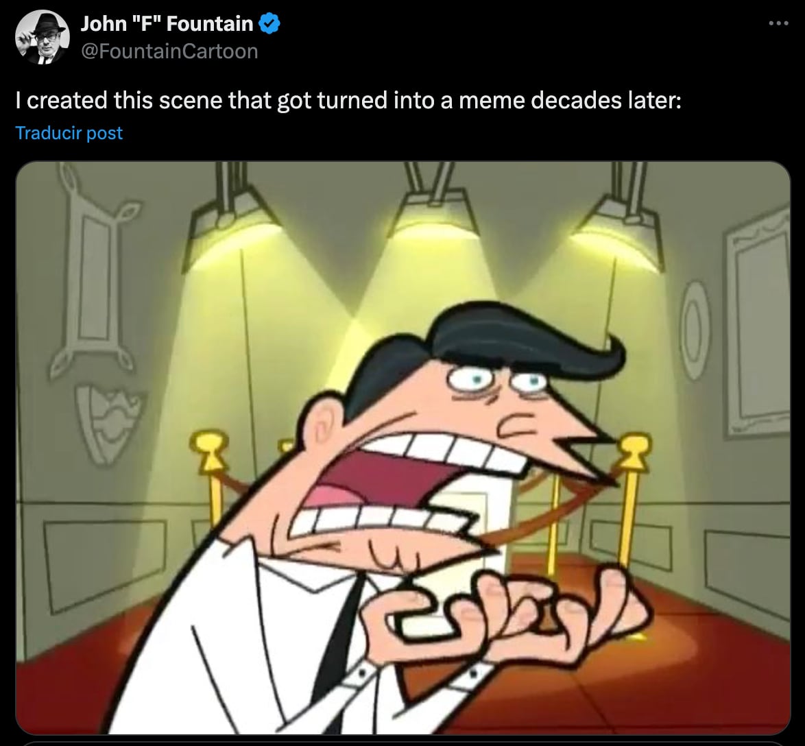 Autor meme Los padrinos mágicos