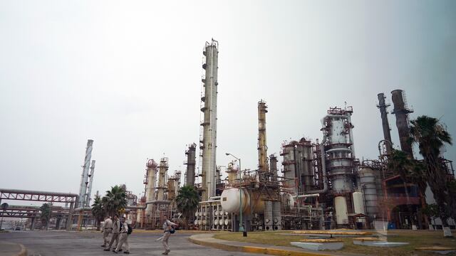 Refinería de Pemex.
