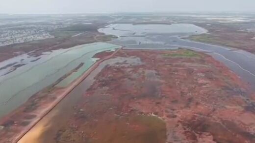 Las fotos que comprueban que el NAICM sí sufre de graves inundaciones