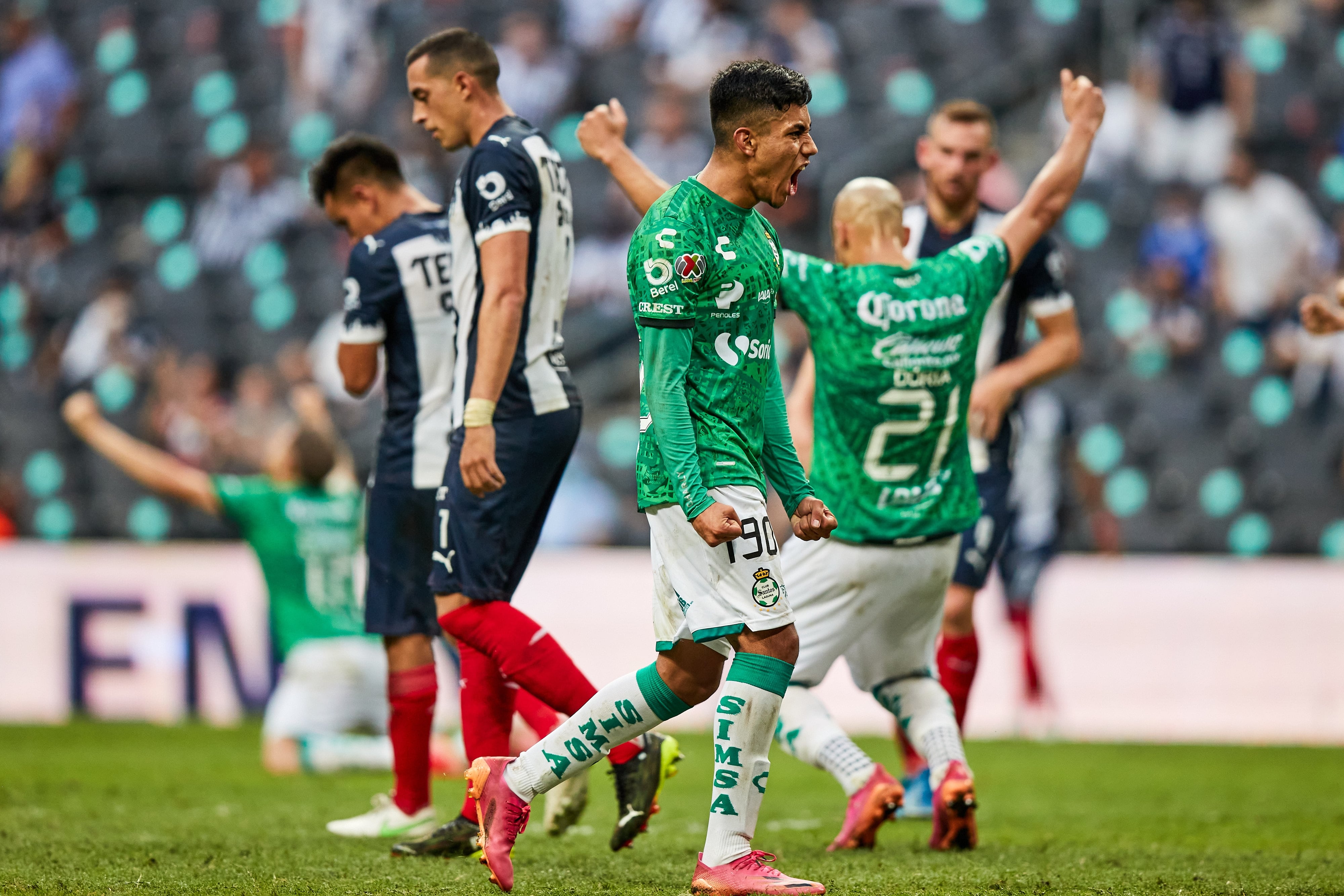 Santos eliminó a Rayados en el Gigante de Acero
