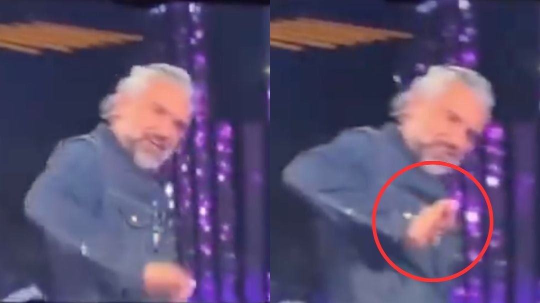 VIDEO: Jaime Camil le pinta “huevos” a Andrés Tovar en ensayo de La Academia 2024