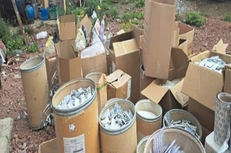 Desmantelan laboratorio clandestino