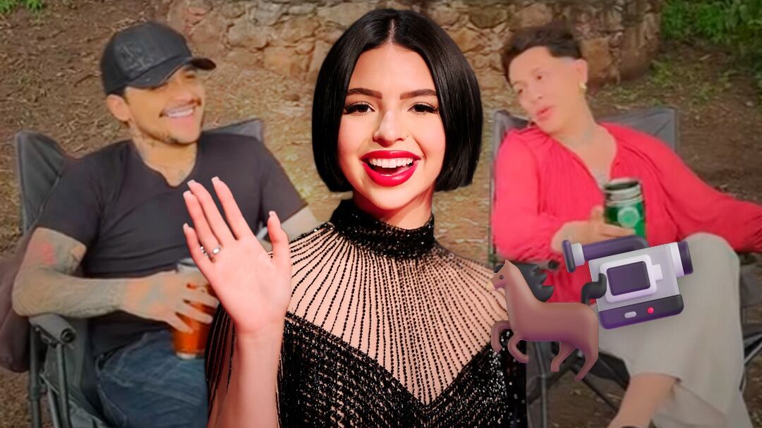 El video del reencuentro de Kunno y Christian Nodal en TikTok tras montar a caballo con Ángela Aguilar
