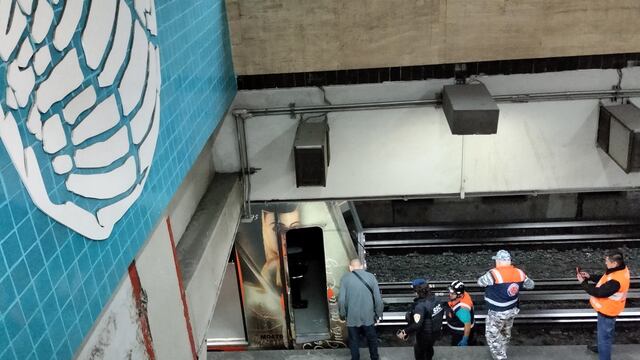 Un hombre se arrojó a las vías del Metro CDMX; suspenden servicio en la Línea 9