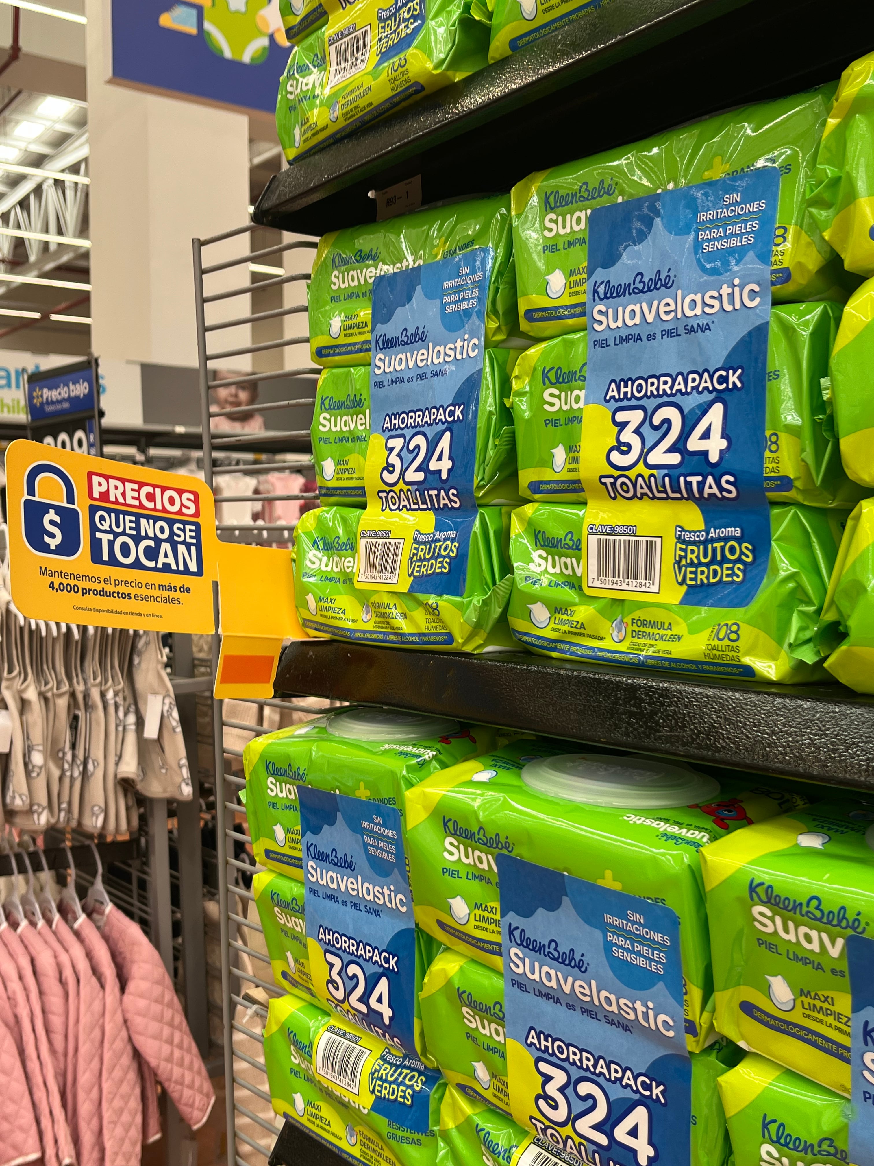 Pase lo que pase, en Walmart hay “precios que no se tocan”