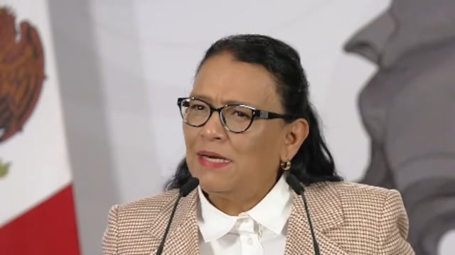 Rosa Icela Rodríguez, titular de Segob.