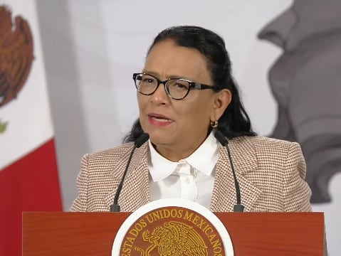 Rosa Icela Rodríguez, titular de Segob.
