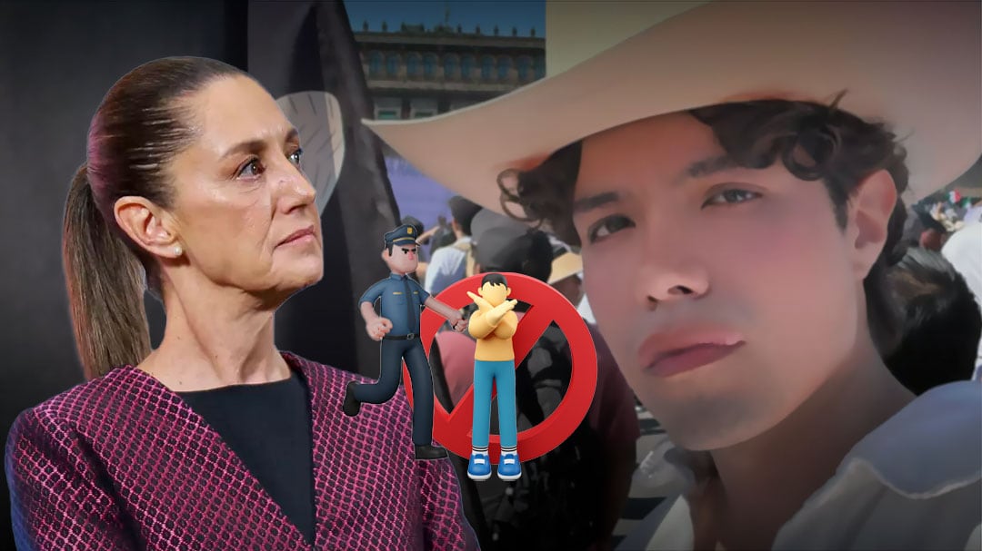 Sheinbaum niega persecución política contra Edson Andrade tras la marcha de la Generación Z