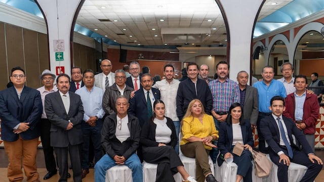 PVEM y líderes sindicales fortalecen agenda laboral en Estado de México.