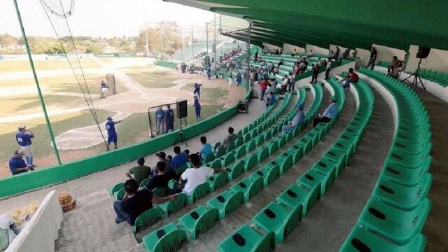 Estadio en Palenque.