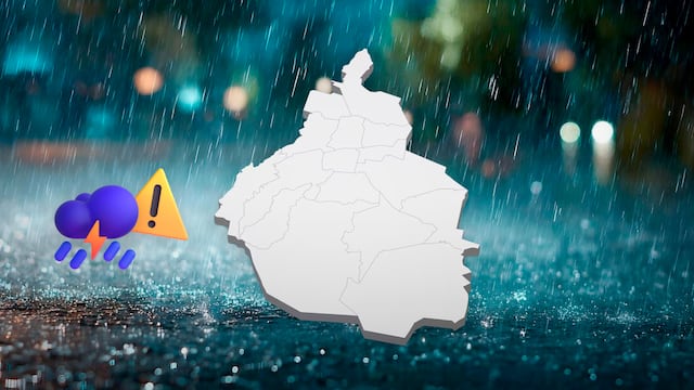 Activan Alerta Amarilla en 11 alcaldías de la CDMX por lluvias y granizo el 16 de junio