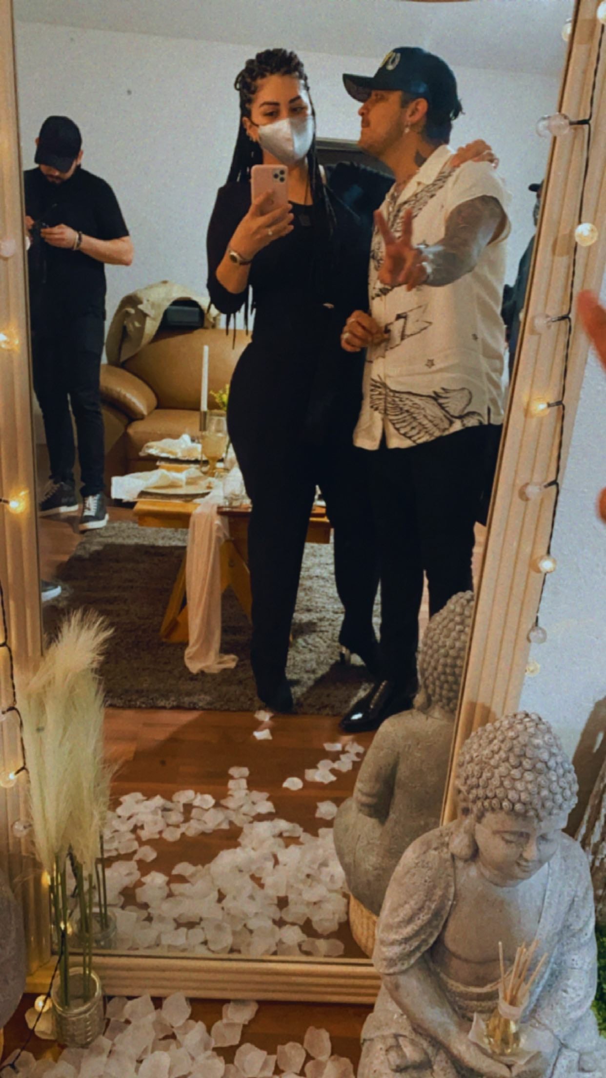 Christian Nodal y su mamá, Cristy