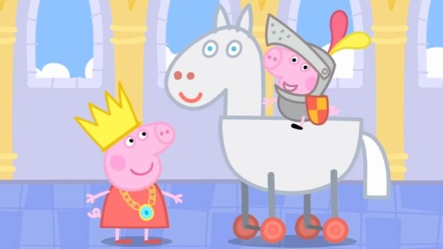 Peppa Pig es una princesa de cuento