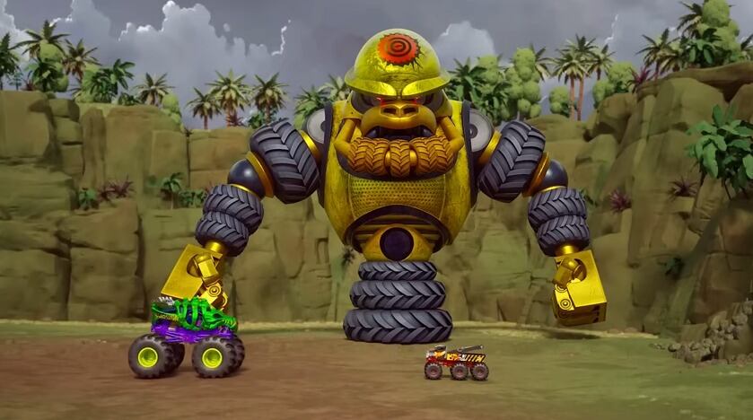 Hot Wheels Skelesaurus aumenta su poder