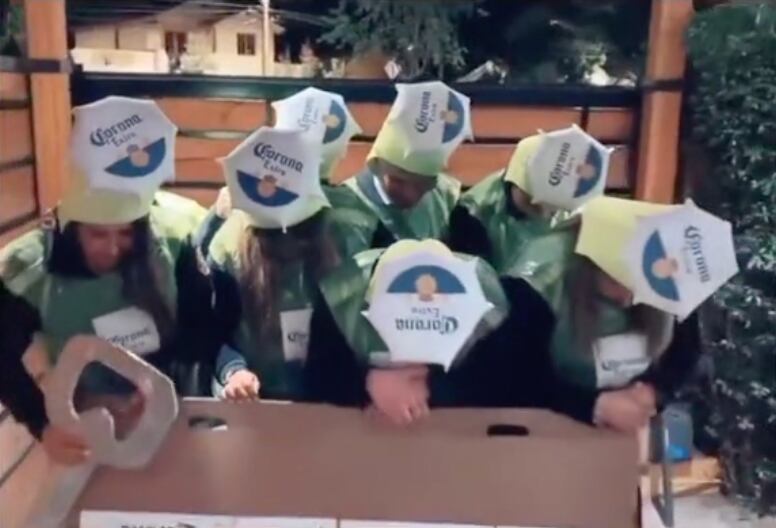 Disfraz de Halloween para amigos en TikTok
