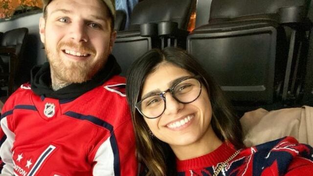 Mia Khalifa y Robert Sandberg