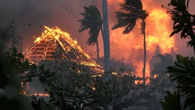 Incendio en Hawaii