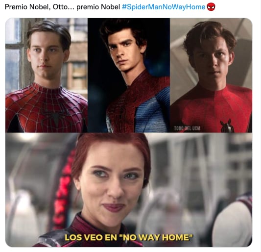 Memes sobre tráiler de 'Spider-Man: No Way Home'