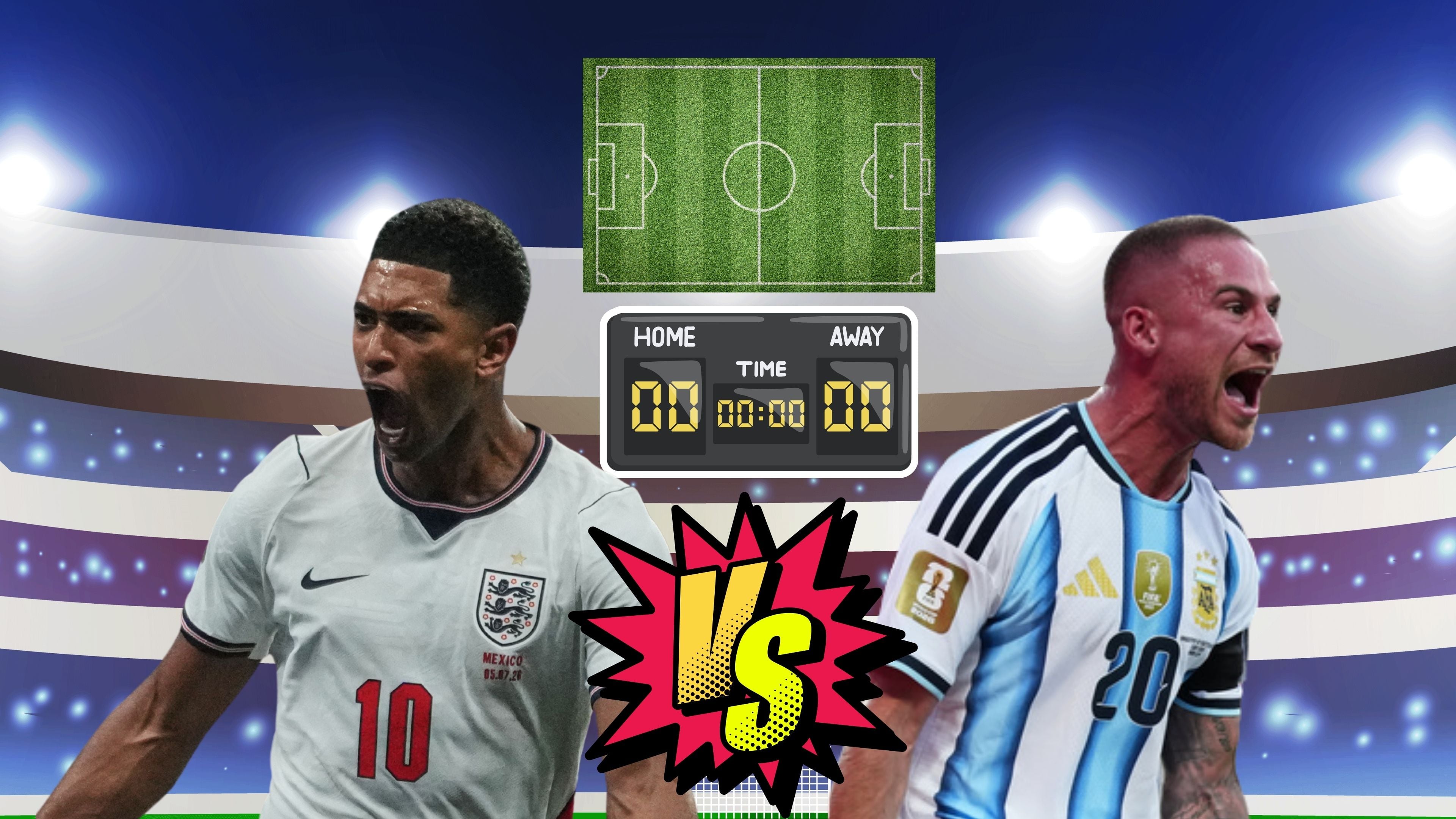 Inglaterra vs Argentina: pronóstico y posibles alineaciones de la semifinal en el Mundial 2026