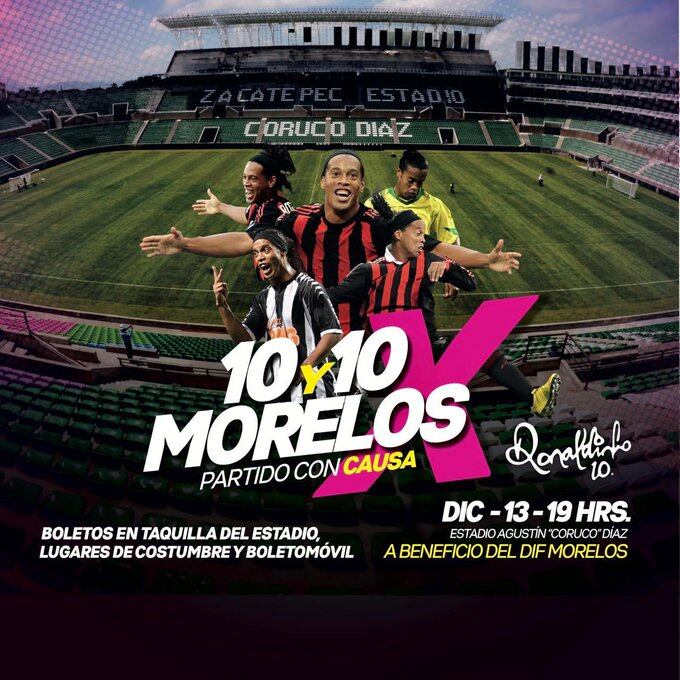 10 y 10 x Morelos se realizará el 13 de diciembre