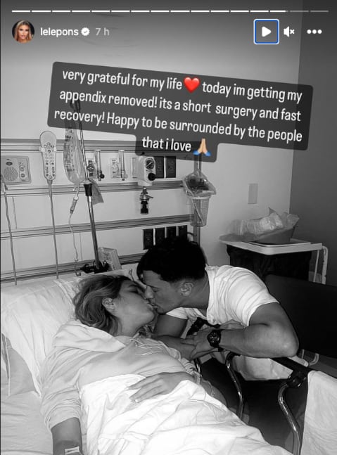 Lele Pons está en el hospital