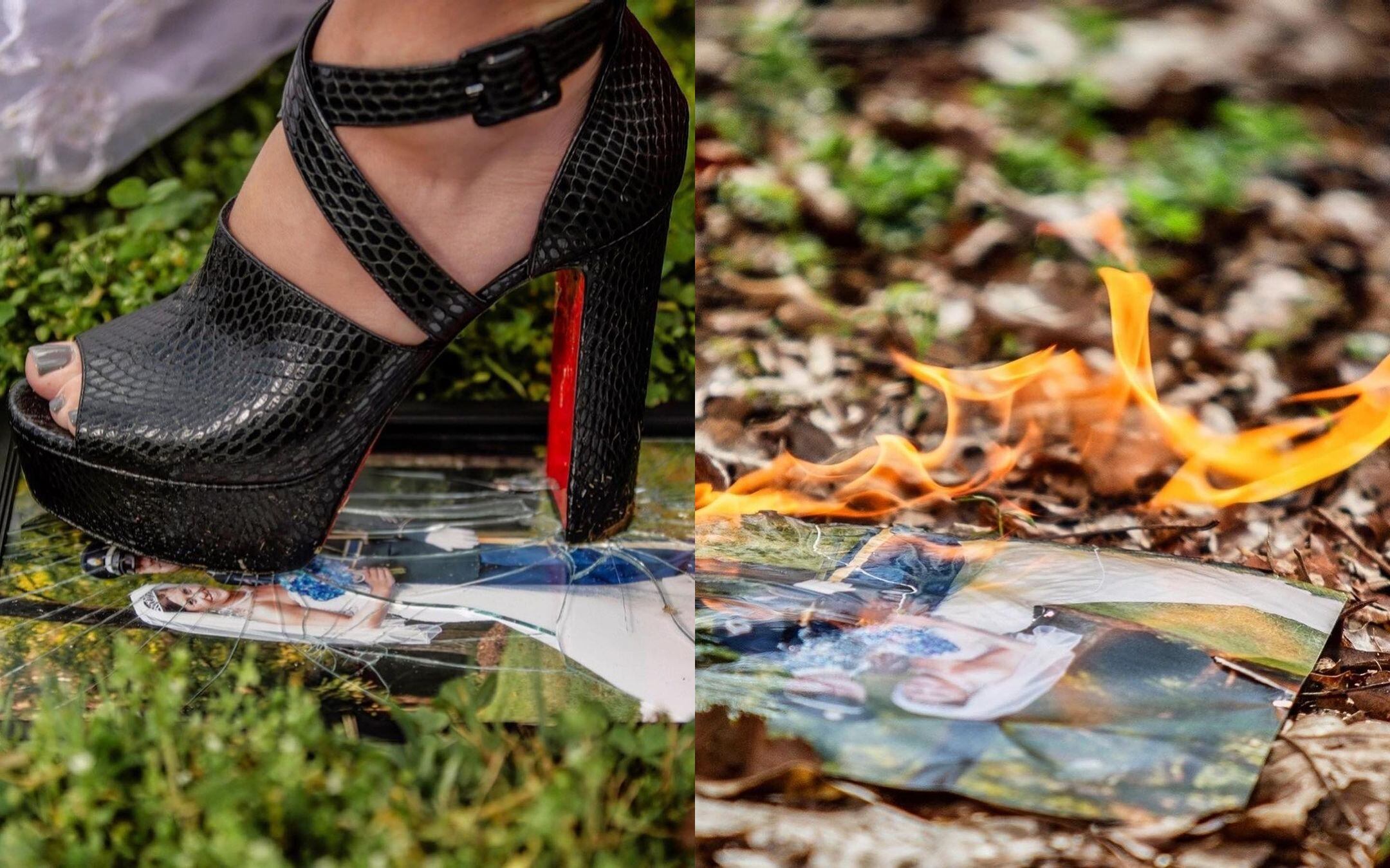 Celebra su divorcio con sesión de fotos