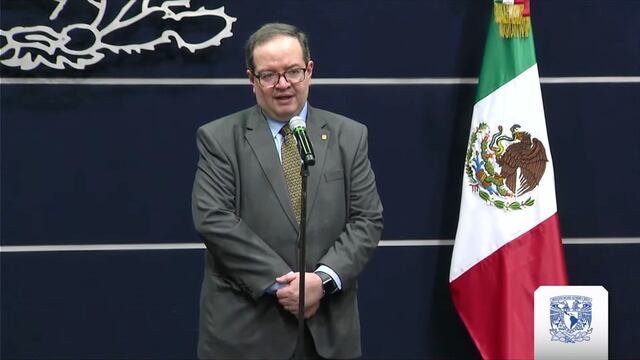 Leonardo Lomelí Vanegas habló de AMLO en su primer mensaje como rector de la UNAM