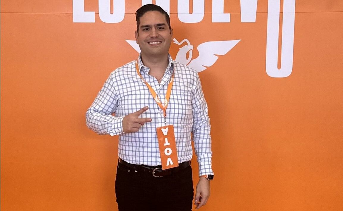 Edmundo Cruz Cotero, candidato de Movimiento Ciudadano a diputado de la CDMX por el Distrito 20 de Cuajimalpa