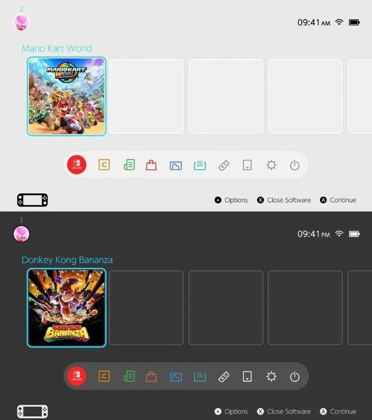 Temas de Nintendo Switch 2