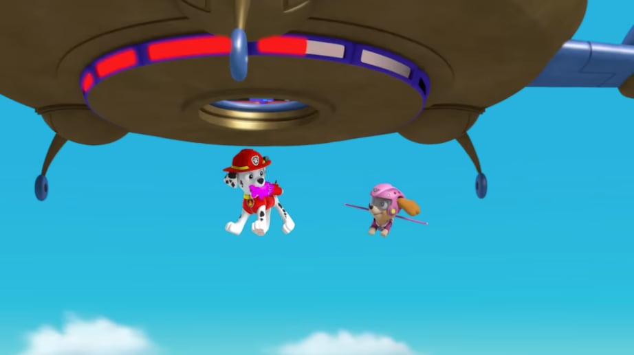 Rubble con Paw Patrol por el Día Internacional de los Asteroides