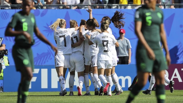 Las teutonas no tuvieron problemas para vencer a Nigeria