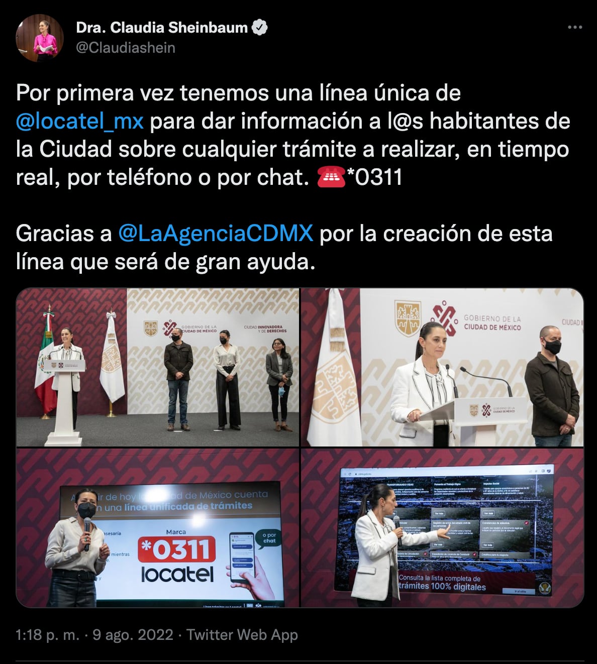 Locatel ahora también informará sobre trámites en CDMX