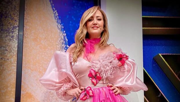 Andrea Legarreta usó un vestido inspirado en Wicked