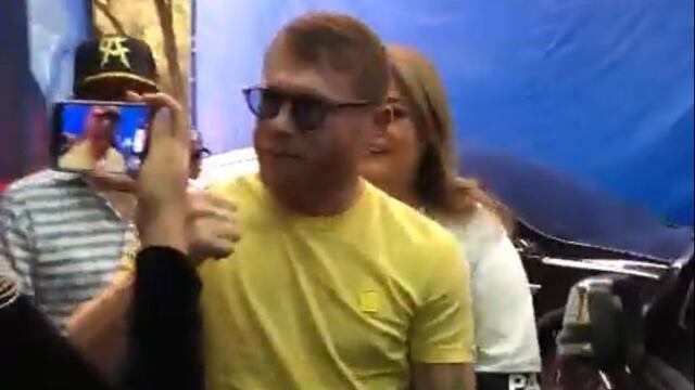 Canelo llegó al Estadio Jalisco para 'reforzar' al Atlas FC