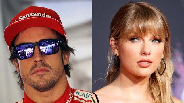 Rumores aseguran que entre Taylor Swift y Fernando Alonso hay un romance